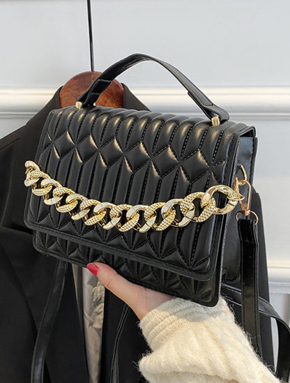 Midnight Luxe Chain Bag