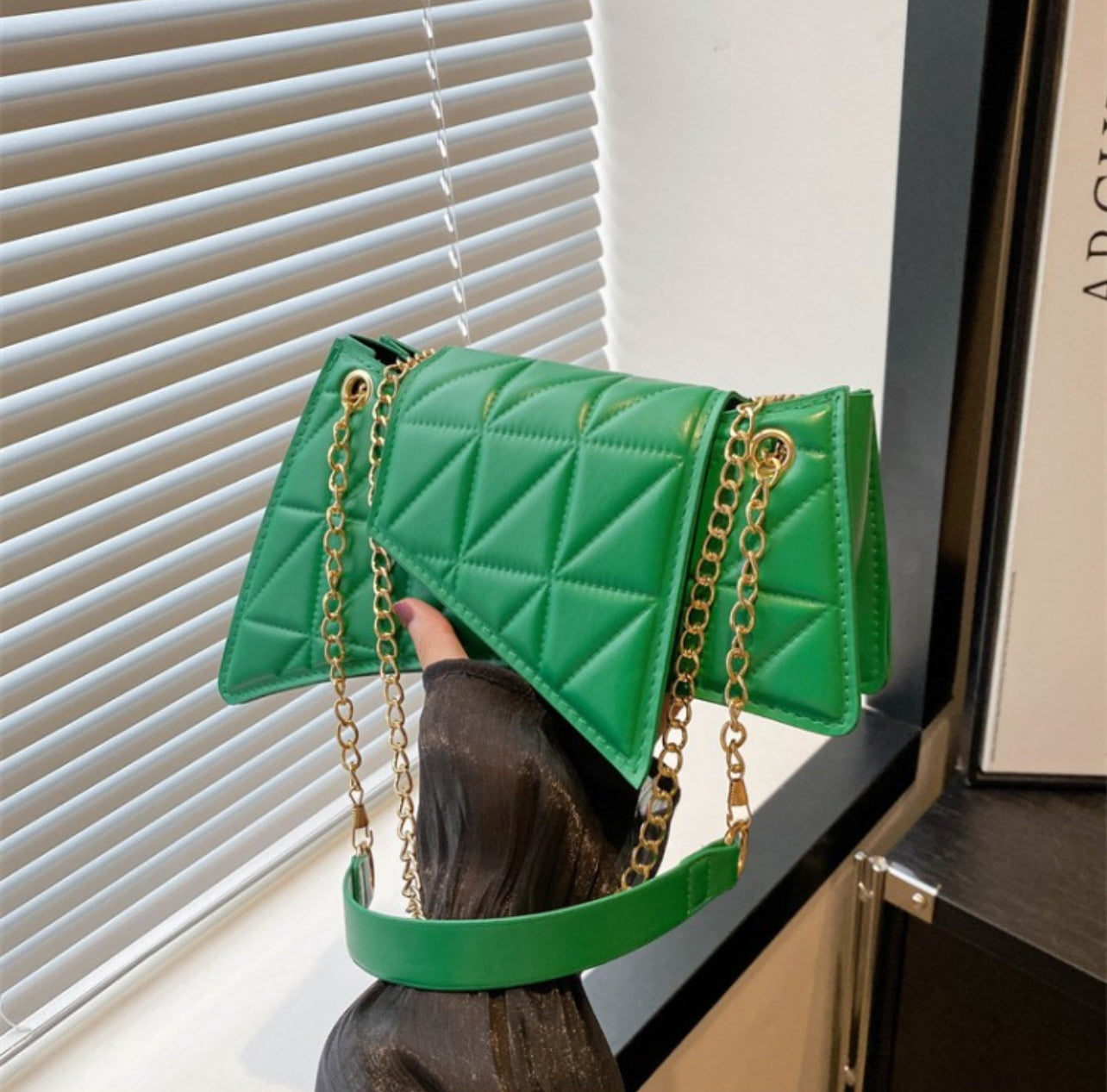 Sage Bloom Lux Handbag