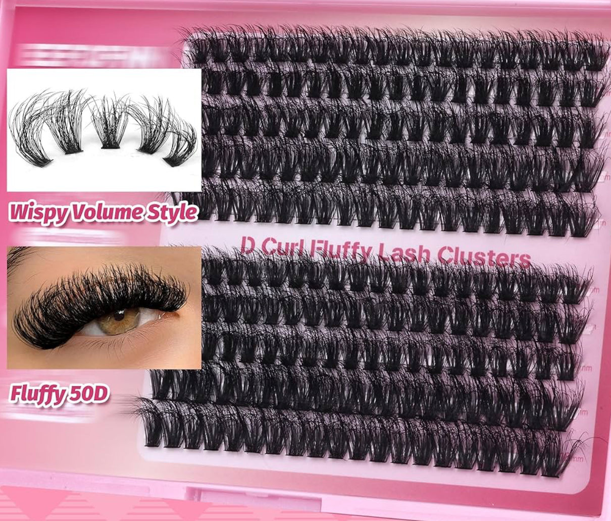 Mink-Eyelashes Extension Kit